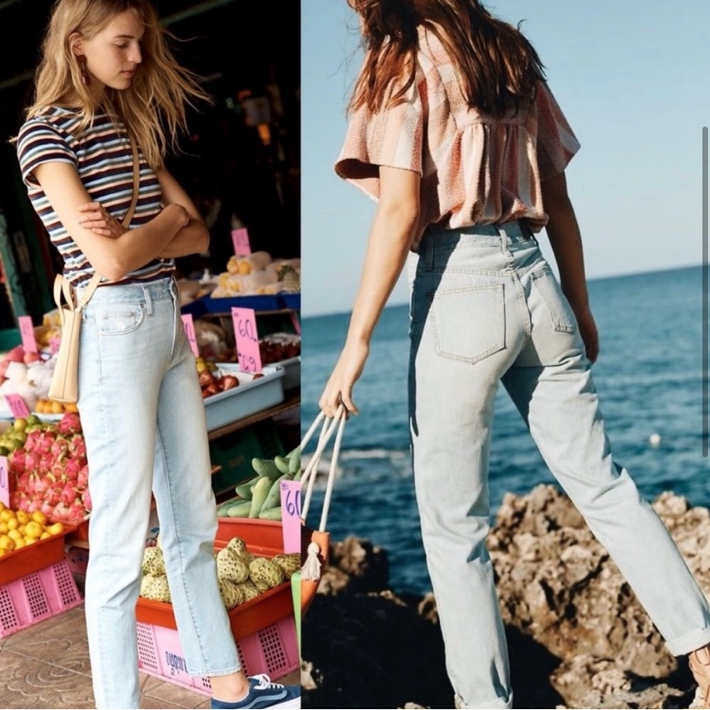 Madewell The Perfect Vintage Jean in Fitzgerald Wash Size 28